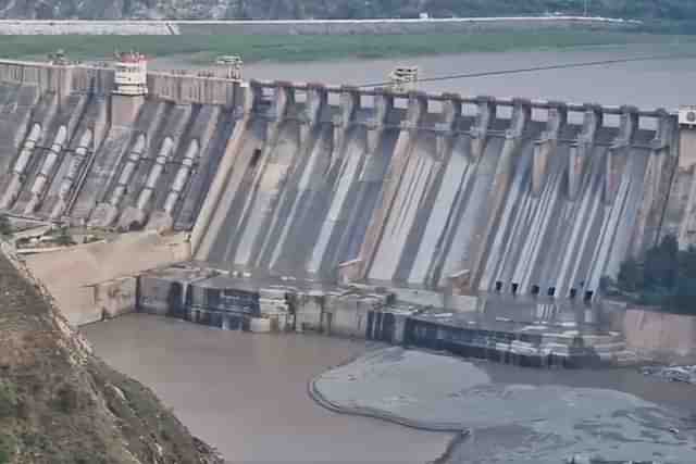Baglihar dam on Chenab river