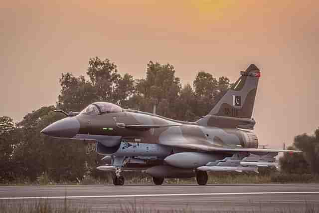 Chinese J-10 fighter of the Pakistan Air Force 