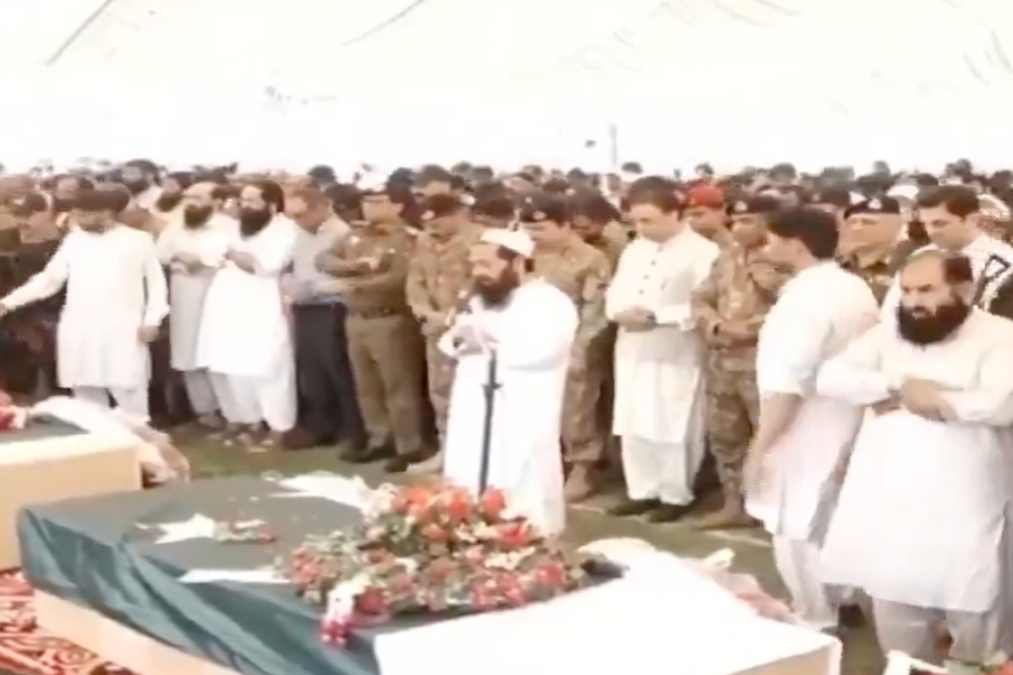 Pakistan Army Joins US-Designated Terrorist Abdul Rauf At Funeral For Terrorists Killed In India's 'Operation Sindoor'