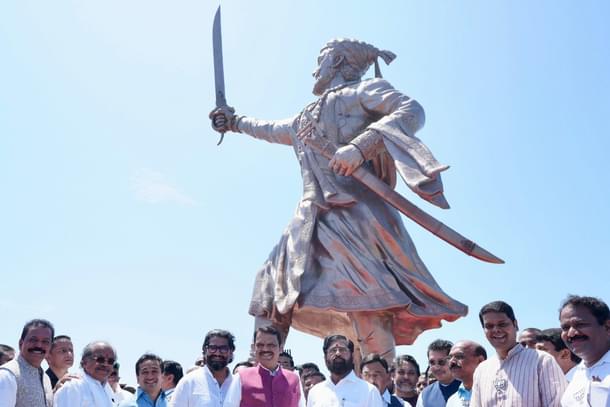 Maharashtra CM Devendra Fadnavis unveils rebuilt Shivaji statue