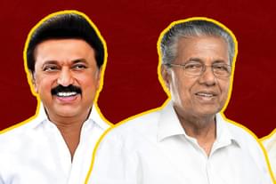Chief Ministers M K Stalin and Pinarayi Vijayan