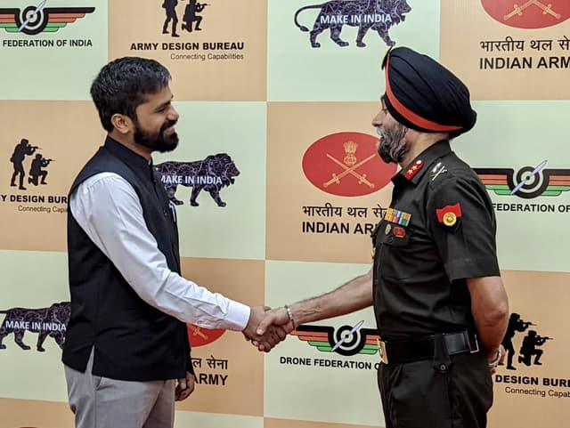 DFI and Indian Army have signed an MOU to accelerate indigenous drone and counter-drone development, testing, and deployment.