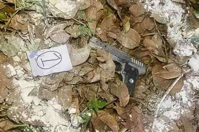 One .30 bore pistol recovered from Babbar Khalsa operatives in Punjab (Source: Punjab DGP X)