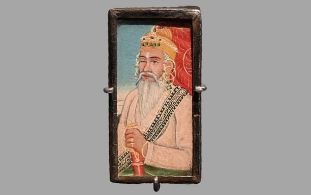 Miniature Portrait of Maharaja Ranjit Singh.