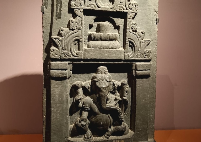 Sculpture of Lord Ganesha.