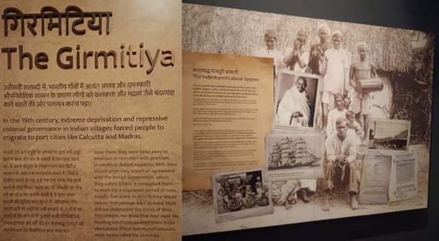 Girmitiyas and indentured labour