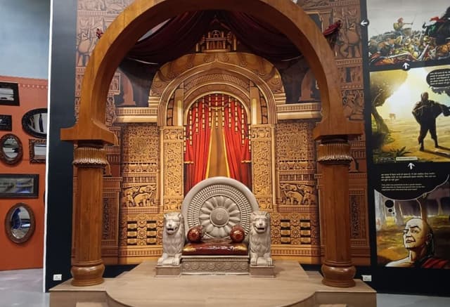 Mauryan Throne.