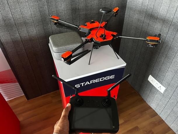 Drones like the Staredge, Q4 RYNO were used for the survey.  (Source: Hubblefly)