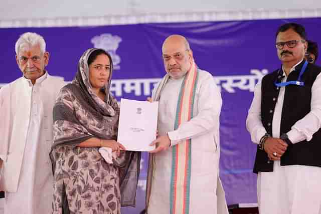 Amit Shah in Jammu Kashmir (X@AmitShah)