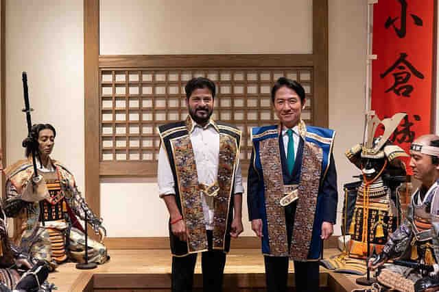 Photo taken during Revanth Reddy's visit to Japan (Telangana CMO)