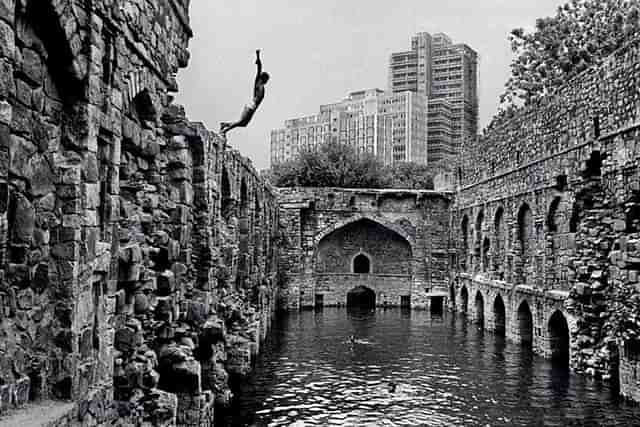 Agrasen Ki Baoli, Delhi (photographed by Raghu Rai).