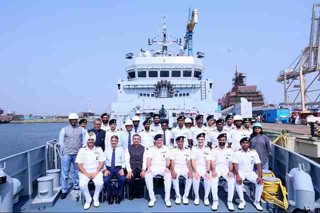 INS Arnala (X/@OfficialGRSE)
