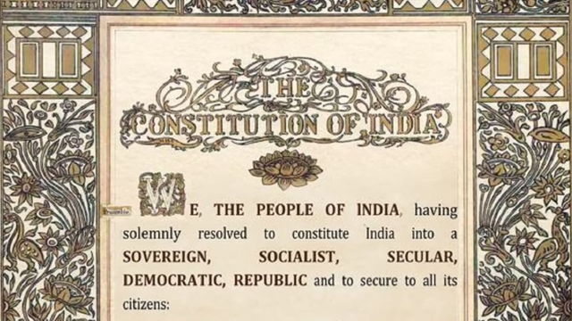 The Preamble of Nehruvian India's Constitution