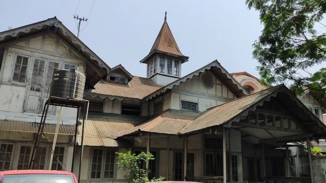 The House of Baruas, a century-old iconic colonial residence in Uzan Bazar.