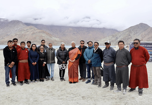 FM Sitharaman in Ladakh