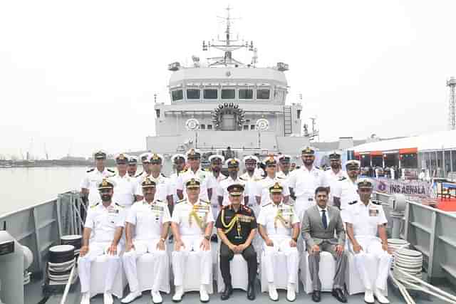INS Arnala induction ceremony (PIB)
