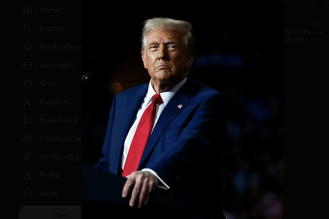 US President Donald Trump