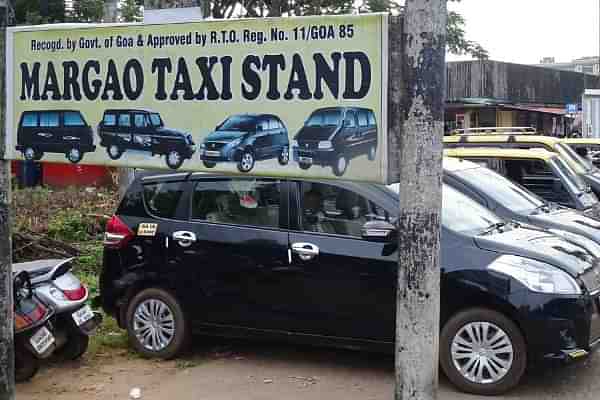 A taxi stand in Margao in South Goa. (Joegoauk Goa via Flickr)