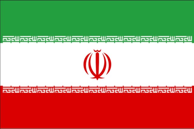 Flag of Iran (Wikipedia) (Representative Image)