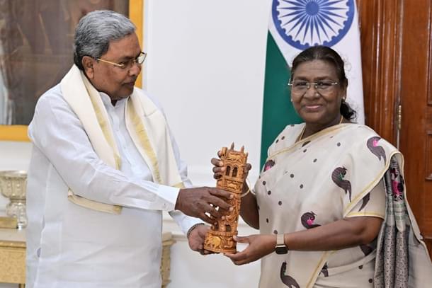 Siddaramaiah meets President Droupadi Murmu