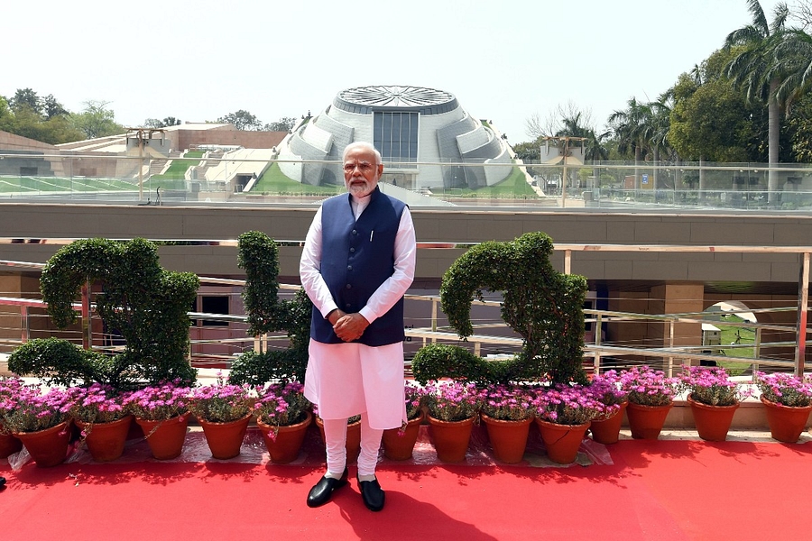 Modi proposes Emergency records preservation and national museum database.