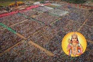 People seated at the Murugan Manadu venue in Madurai (via Saravanaprasad Balasubramanian).