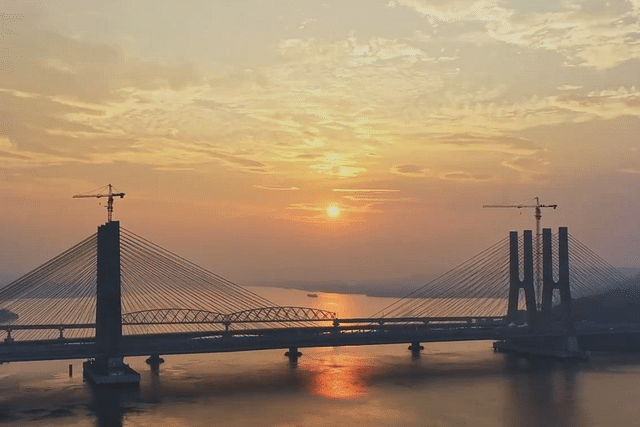 Zuari Bridge in Goa
