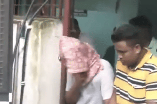 One of the accused in Kolkata law college student gangrape case (Pic Via X)