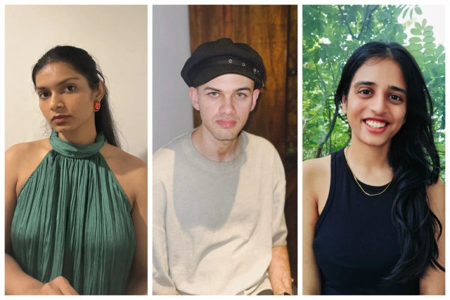 Team Quest - left to right: Apoorva Verma, Arnav Bansal, Shruthi Badri