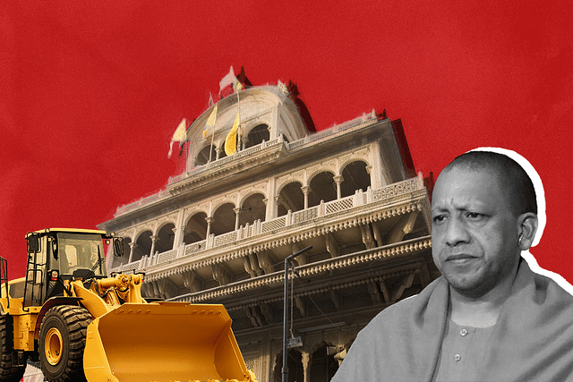 Construction of Banke Bihari corridor is a challenging task for CM Yogi Adityanath.