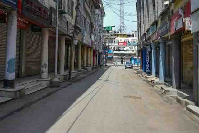 A deserted street during a strike (File Photo)
