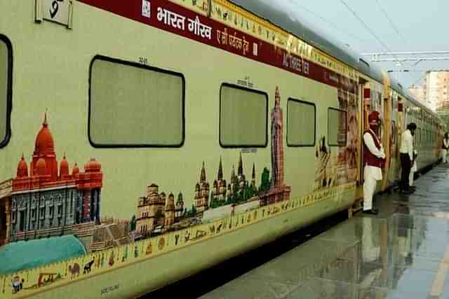 The Railways has planned to operate a special “Swarnim Bharat Yatra” tourist train under the Bharat Gaurav scheme. (Pic Via X)
