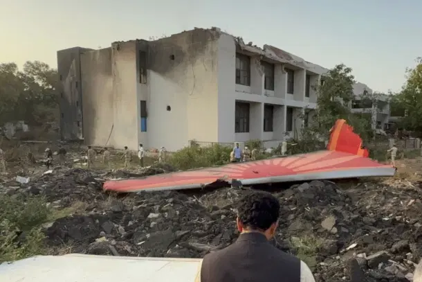 Civil Aviation Minister Naidu at Air India plane crash site in Ahmedabad (File Photo)
