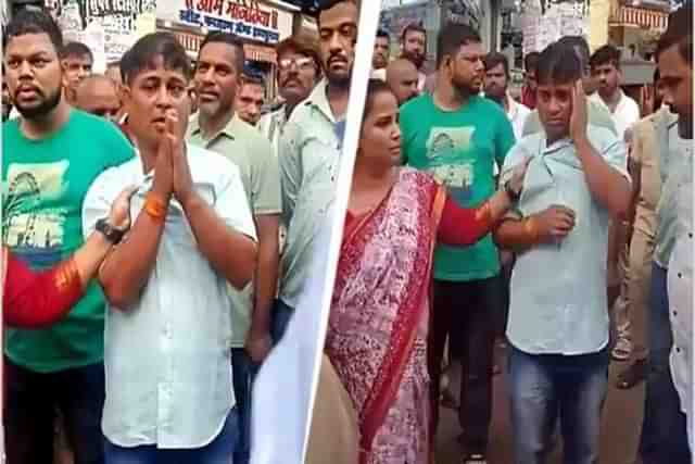 Migrant Auto Driver assaulted over a viral video (Pic Via X)