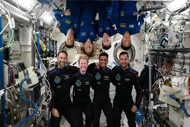 The SpaceX Dragon capsule carrying Indian astronaut Shubhanshu Shukla and the Axiom-4 crew undocks from the International Space Station, beginning its return journey for splashdown in the Pacific Ocean. (Pic Via X)