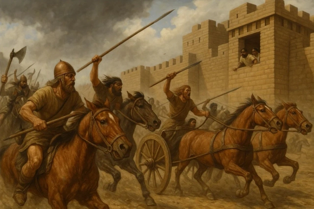 Indo-European marauders from the Steppe. 