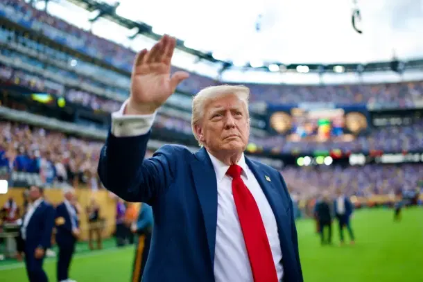 US President Donald Trump