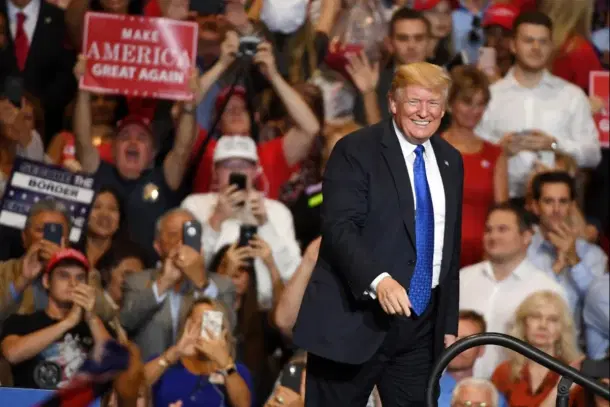 President Trump at a MAGA Rally (Photo by Ethan Miller/Getty Images)