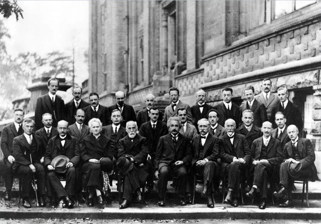1927 Slovay Conference of physicists: the Great Bohr-Einstein debate took place. 