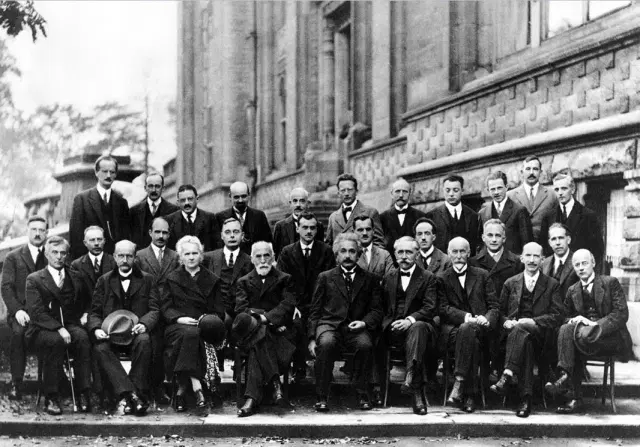 1927 Slovay Conference of physicists: the Great Bohr-Einstein debate took place.