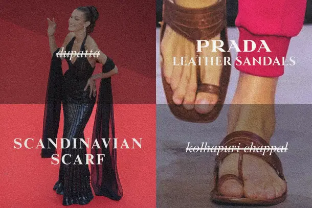 Appropriation of Indian 'Dupatta' and 'Kolhapuri Chappals' have caused a massive backlash recently.