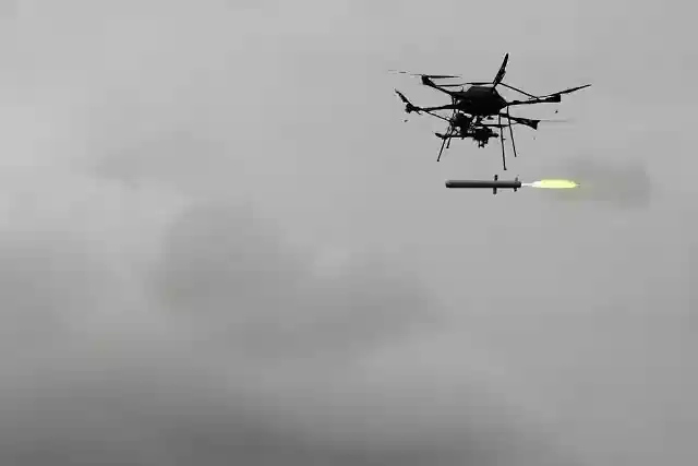 UAV Launched Precision Guided Missile