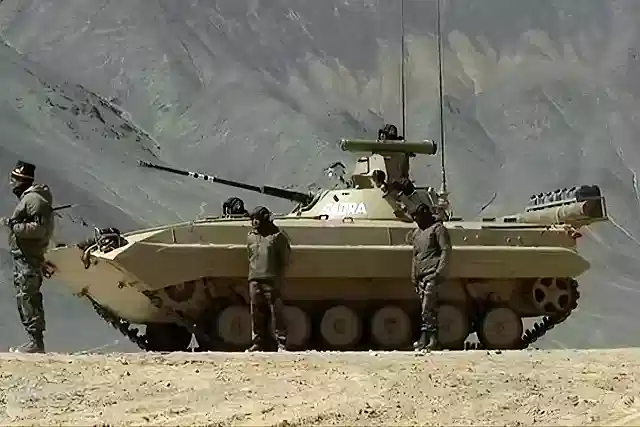 An Indian Army unit deployed in Ladakh