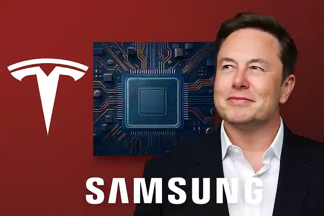 Elon Musk announces Tesla-Samsung deal