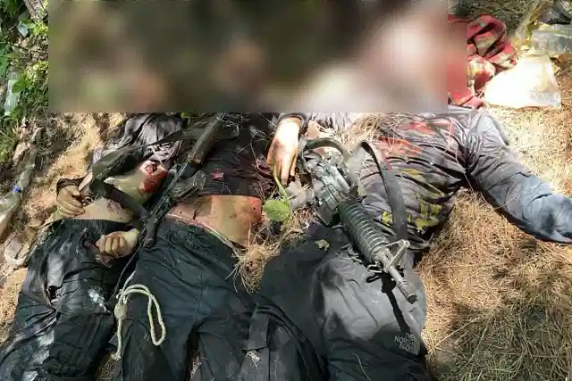 The three killed terrorists