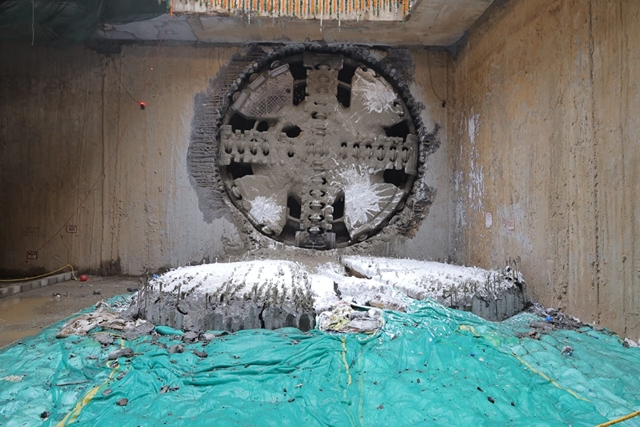 DMRC Achieves Another Milestone With Tunnel Breakthrough At Tughlakabad ...
