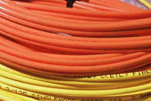 Insulated fibre-optic cable from the Fiberoptic Supply Company. (representative image) (Michael Smith/Getty Images)