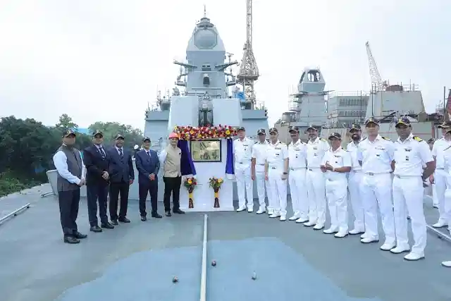 Himgiri, A Indian Navy Stealth Frigate (X/@indiannavy)