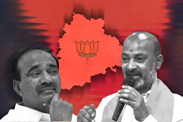 Eatala Rajender and Bandi Sanjay.