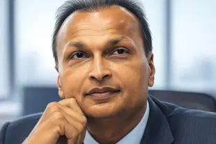 Anil Ambani (computer generated image)